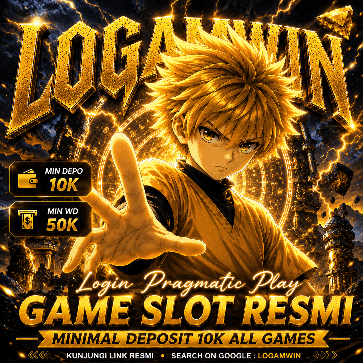 LOGAMWIN Layanan Resmi Game Pragmatic Play dengan Min Depo 10k Terbaru